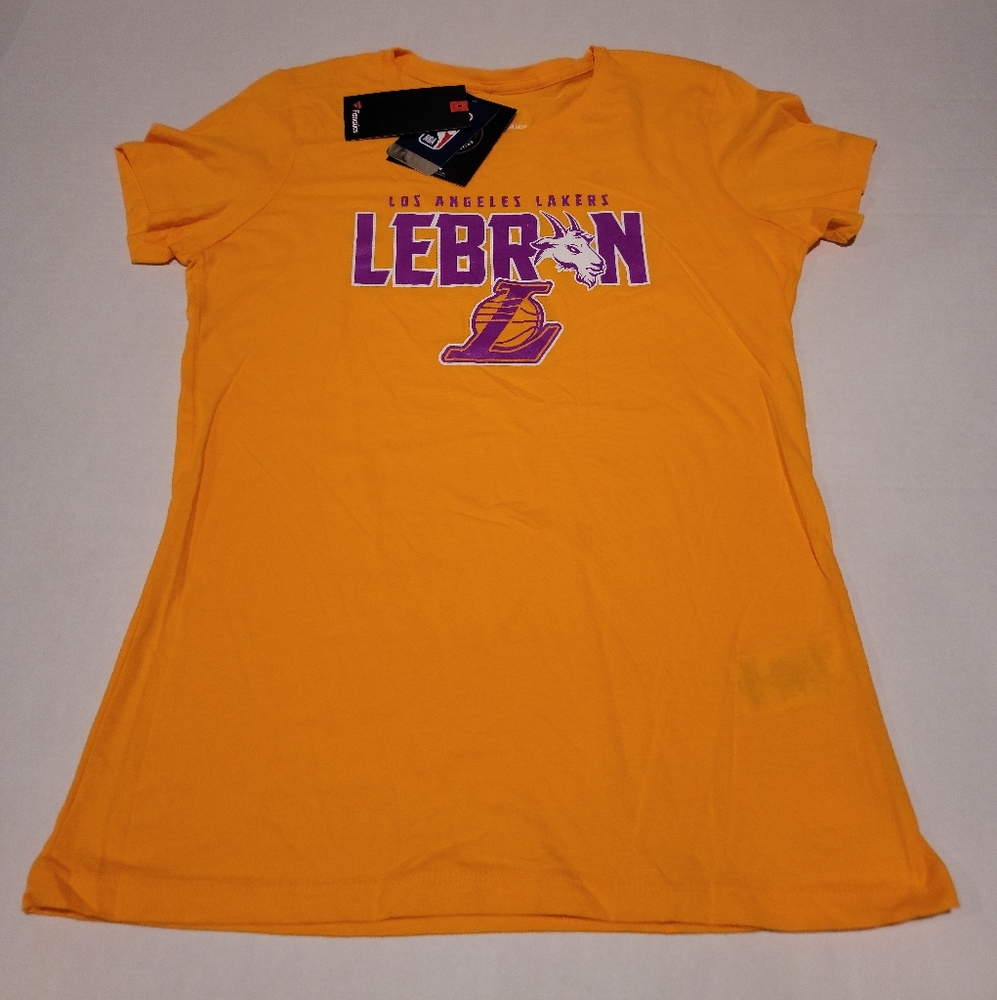 Lakers Lebron James women t-shirt